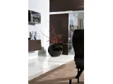 Vaso in ceramica verniciato Nero lucido Giove di Unico Italia