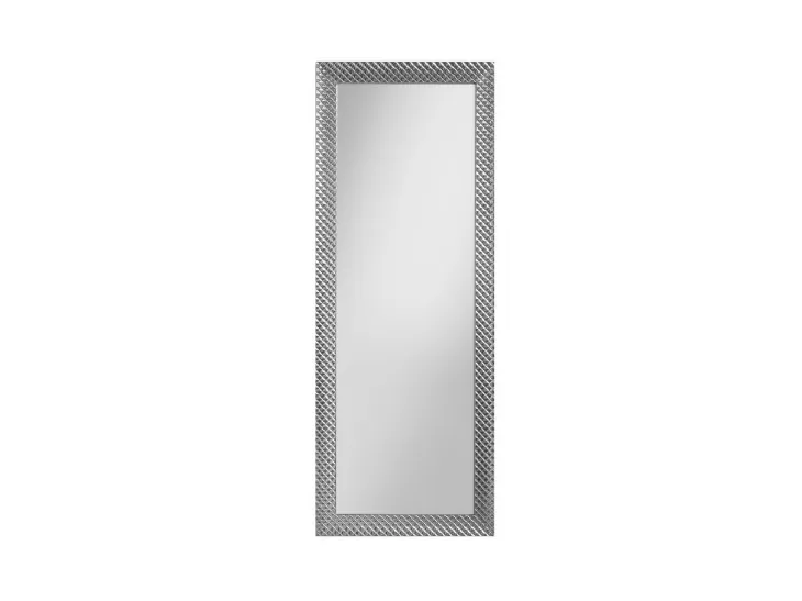 Specchio con cornice in legno con effetto matelassé in rilievo Paris di Unico Italia