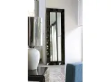 Specchio con vetro verniciato nero con specchio applicato Vertigo di Unico Italia