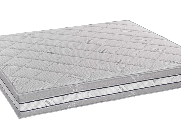Materasso 1600 Molle Memory Carbonio di Castiflex