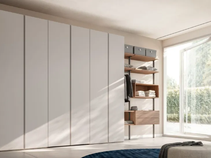 Armadio ad ante battenti Tratto + cabina Pole 30 di Orme