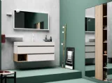 Mobile da Bagno sospeso in melaminico 45 02 di Birex