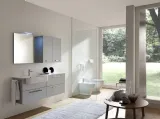 Mobile da Bagno Box 4 Grigio Metallizzato di Nice