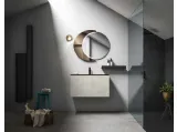 Mobile da bagno sospeso in laccato effetto resina Hosoi 02 di Birex