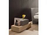 Comodino formato da 1 cassettone in Rovere e 1 cassetto laccato, Gruppo Compongo di Orme
