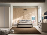 Letto con testiera Elga Night 04 di Orme