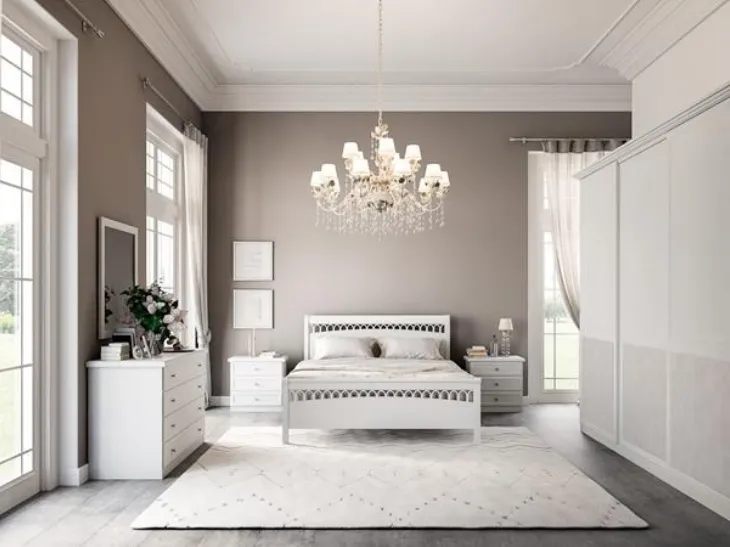 Letto con testiera Medea di Villanova