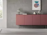 Madia moderna in laccato opaco Rombo 02 di Orme