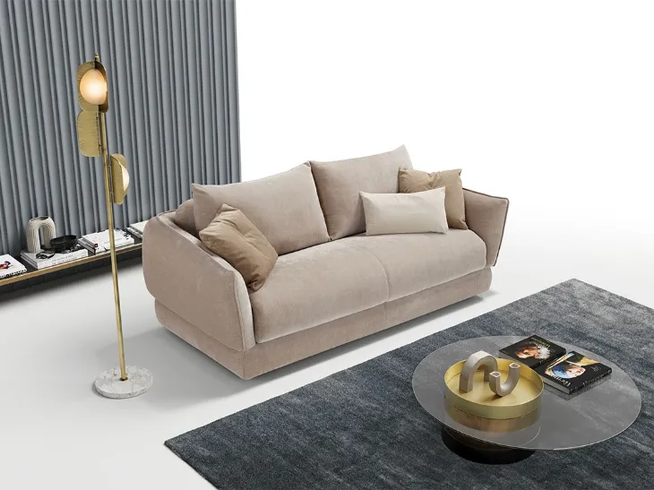 Divano lineare Cocoon di Vis Comoda