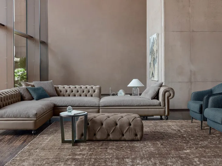 Salotto classico Nottingham di Rosini Divani