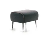 Pouf classico con piedini URBINO di Rosini