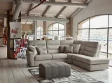 Divano angolare in pelle VALENCIA SOFT di Rosini Divani