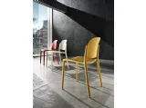 Sedia dal design innovativo Alma in polipropilene di MaxHome