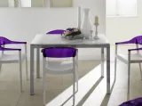 Sedia in plastica bicolore Milly di Eurosedia