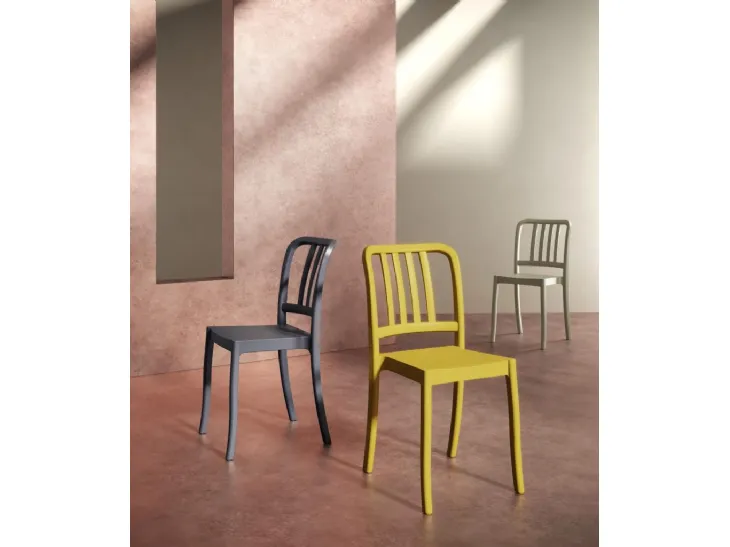 Sedia impilabile Olisia di MaxHome