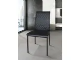 Sedia in ecopelle con lavorazione capitonnè Twist Capitonnè di Unico Italia