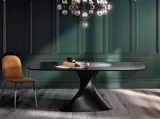 Tavolo di design Matrix in laccato opaco Antracite di MaxHome