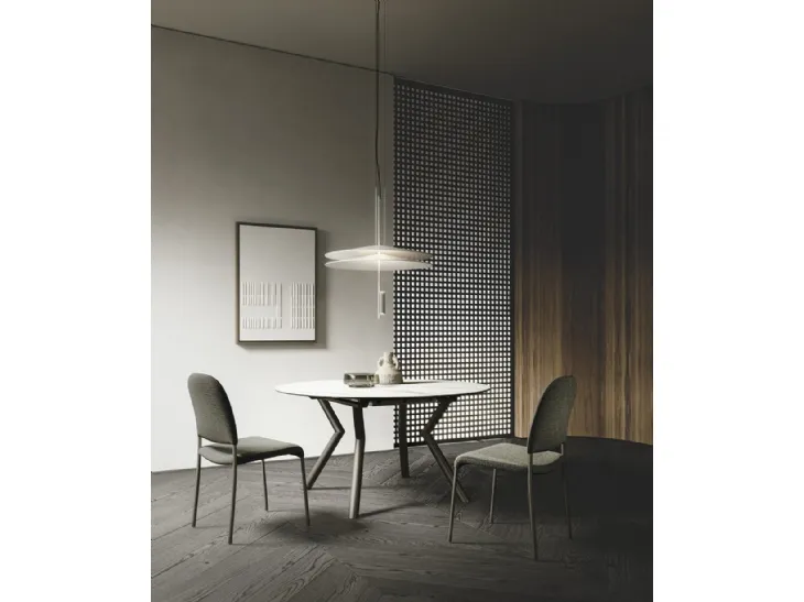 Tavolo rotondo allungabile Oliver di Sedit