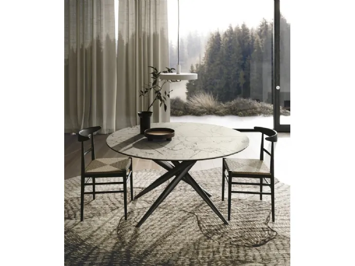 Tavolo allungabile Tiffany Round di Sedit