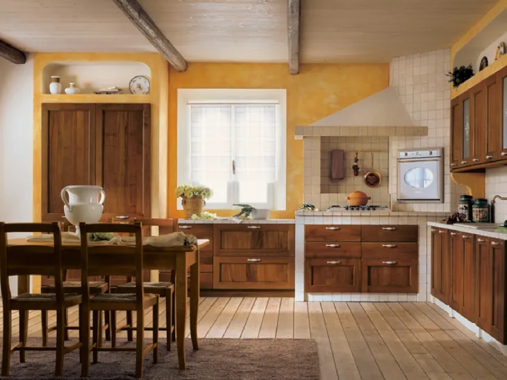 Cucina classica Epoca in legno di Atra Cucine