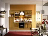 Cucina Classica lineare in rovere nodato Aline 07 di Mobilegno