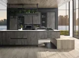 Cucina moderna Lab Textone Wraky di Atra Cucine