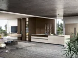 Cucina Moderna System 22 Riga con penisola di Atra Cucine