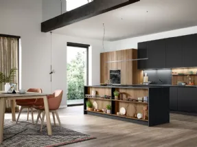 Trend Linea nero seta e rovere arizona