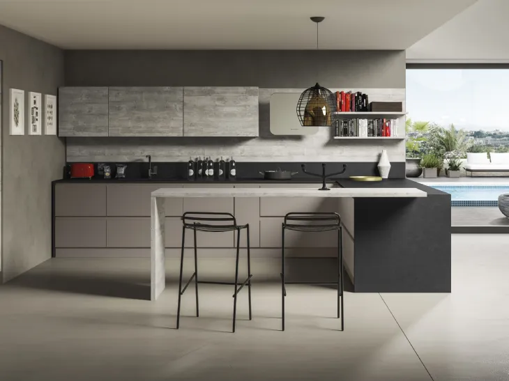 Cucina moderna Dream 2 in laminato di Atra Cucine